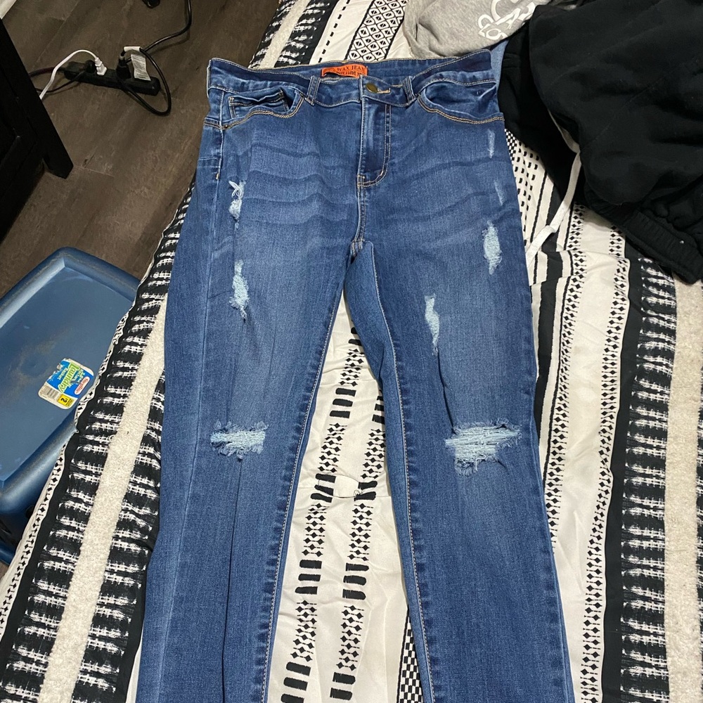 Fashion Nova High Rise “Butt, I love you” jeans
